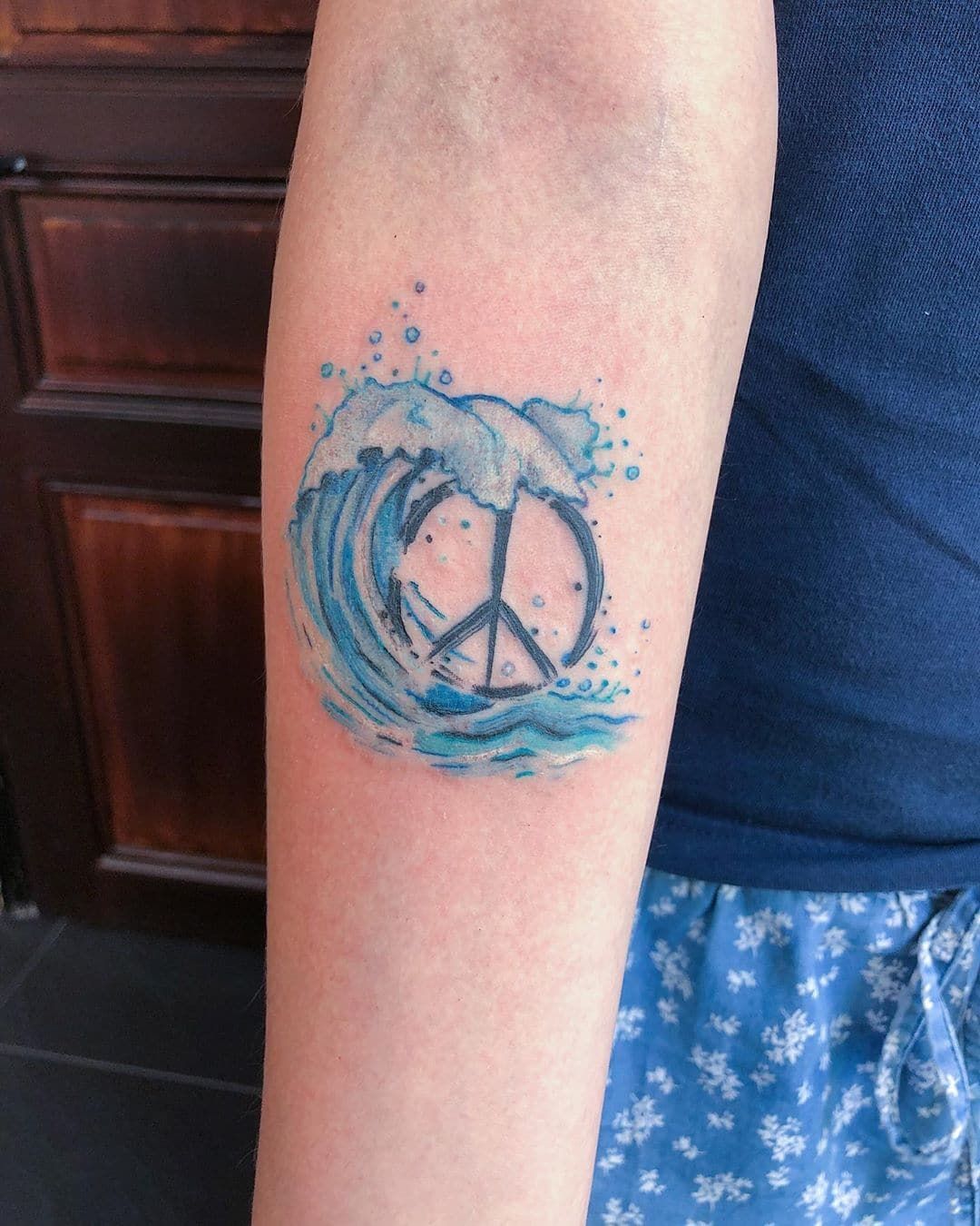 creative peace tattoo designs