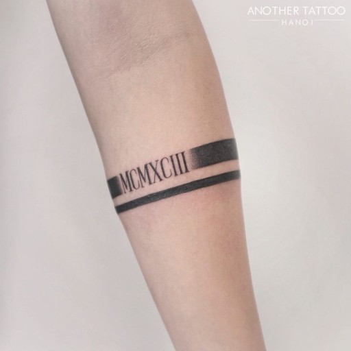 creative roman numeral tattoo styles