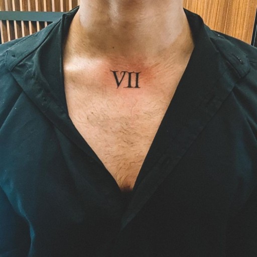 creative roman numerals tattoo concepts