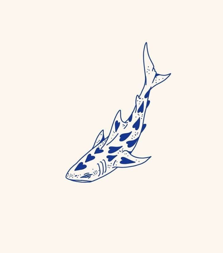 creative shark tattoo ideas.