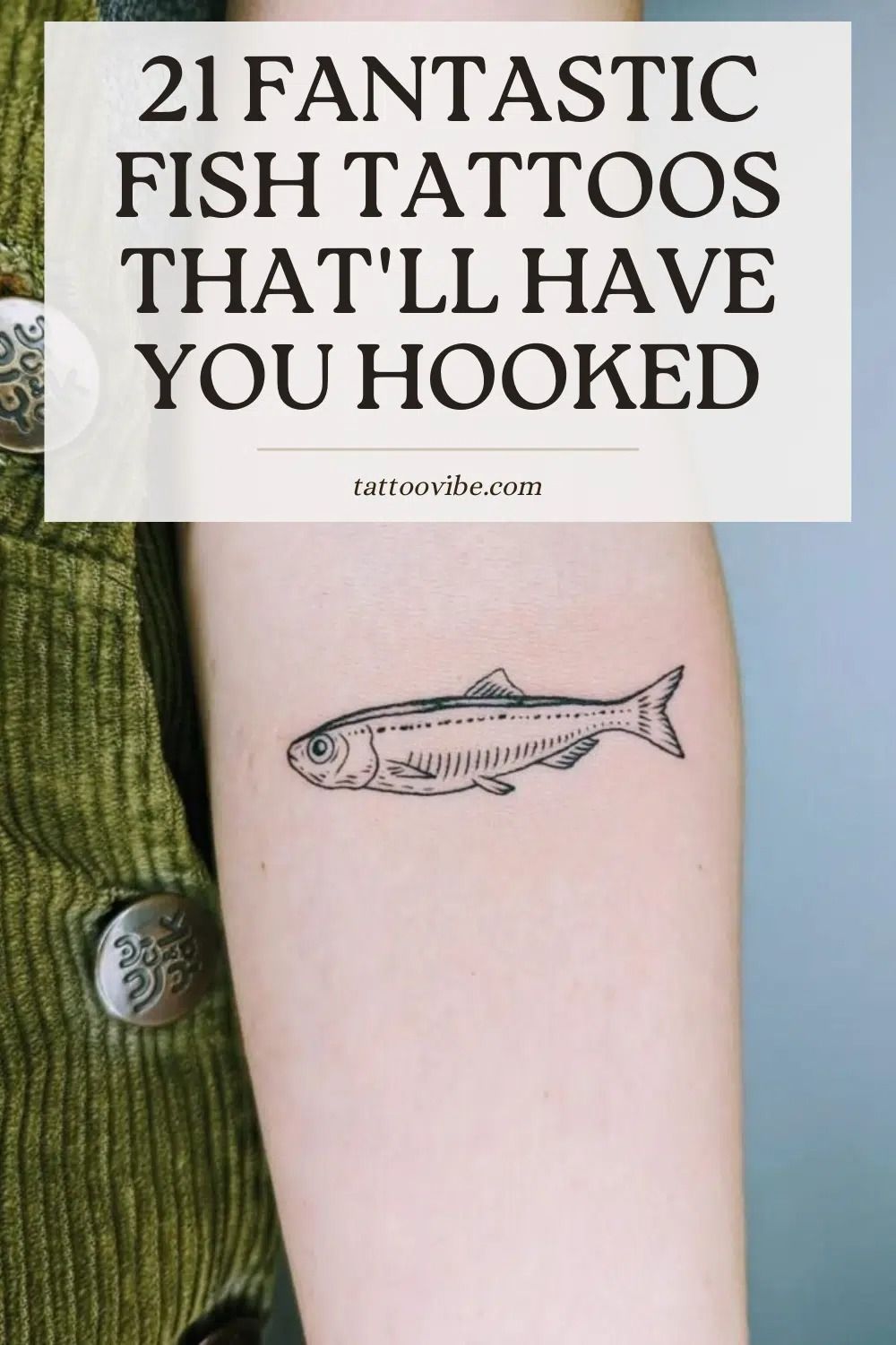 creative small fish tattoo placements