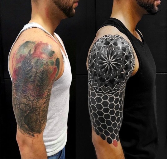 creative small tattoo cover up ideas