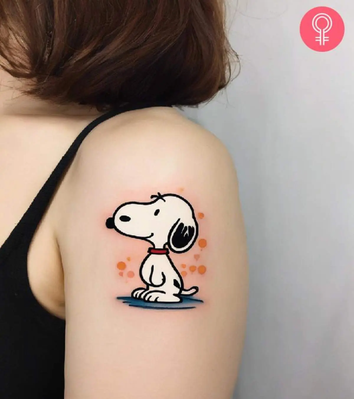 creative Snoopy tattoo ideas