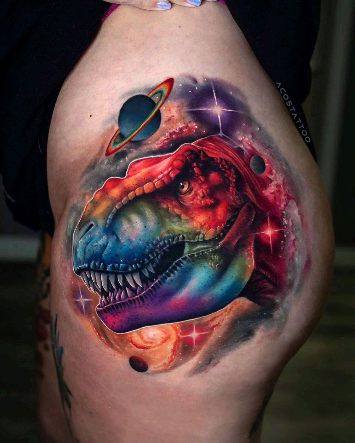 creative T Rex tattoo ideas