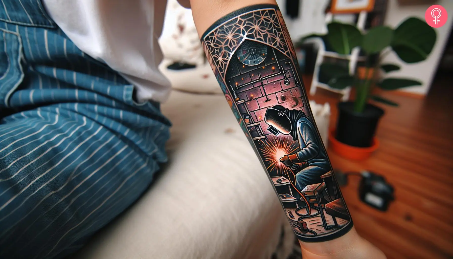 creative welding tattoo ideas