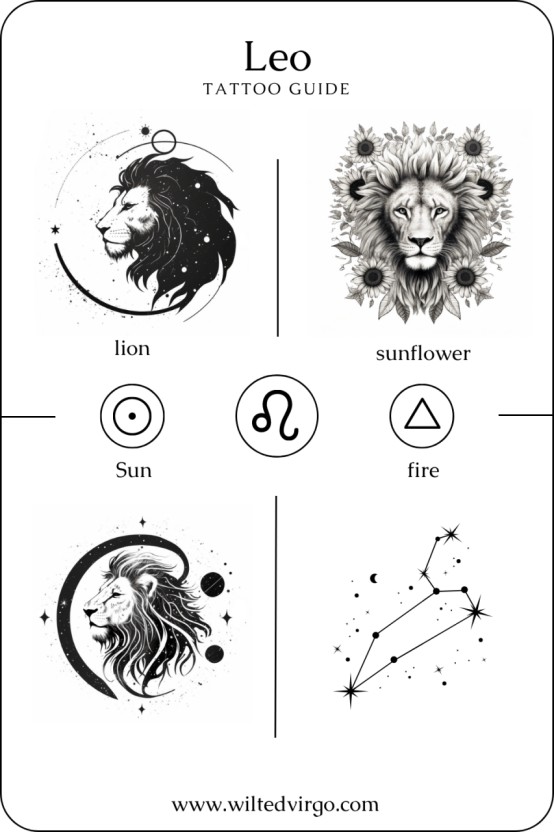 creative zodiac tattoo concepts