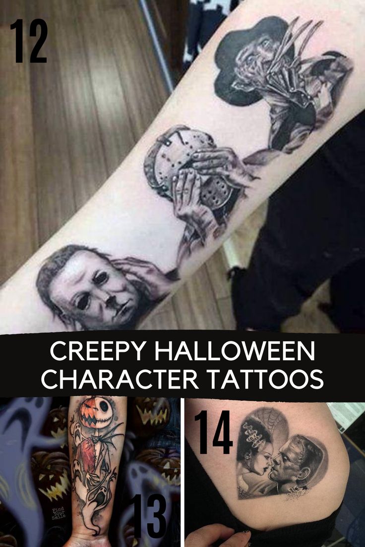 creepy cute tattoo ideas 0049