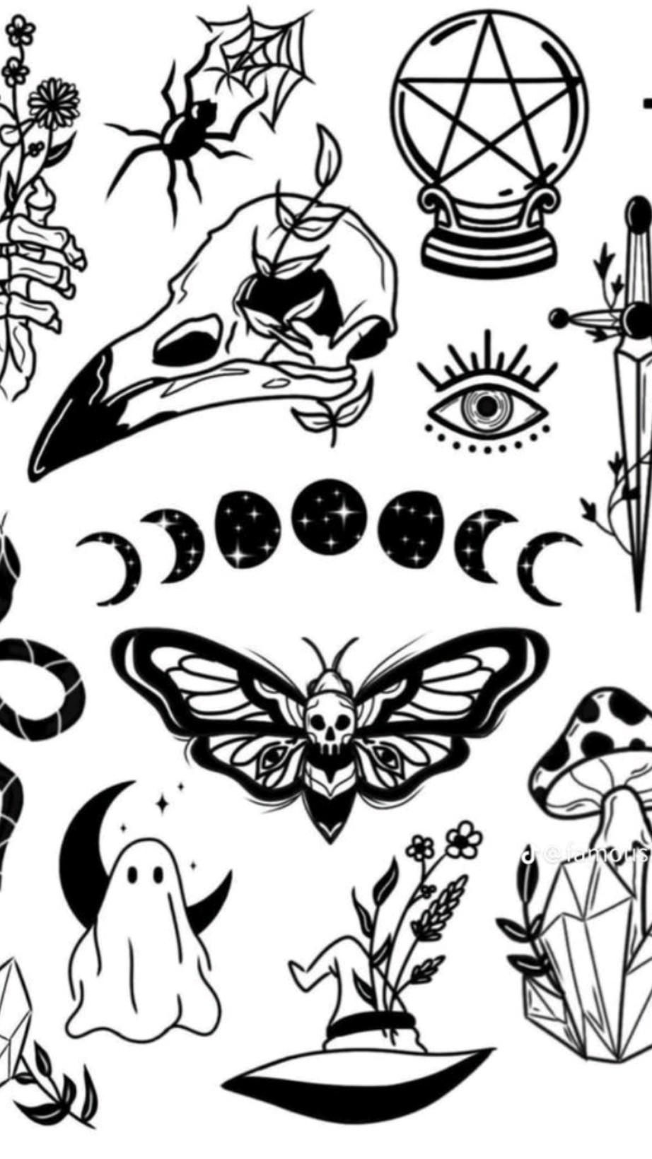 creepy cute tattoo ideas 0059