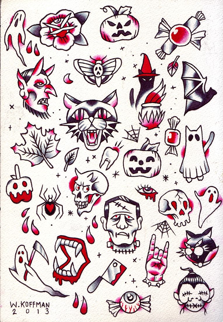 creepy cute tattoo ideas 0082