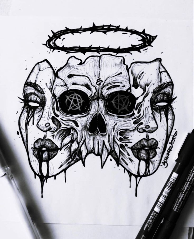 creepy tattoo ideas 0016