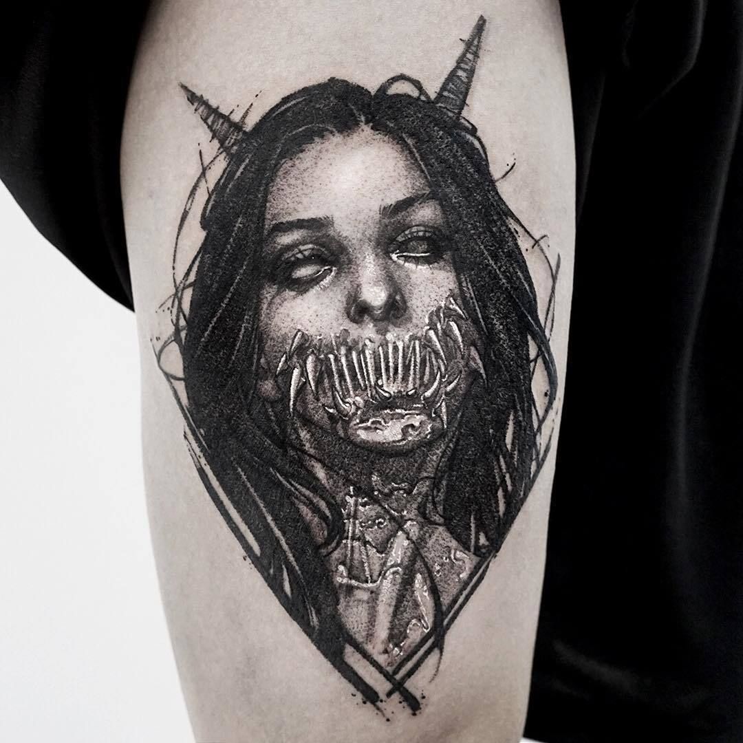 creepy tattoo ideas 0021