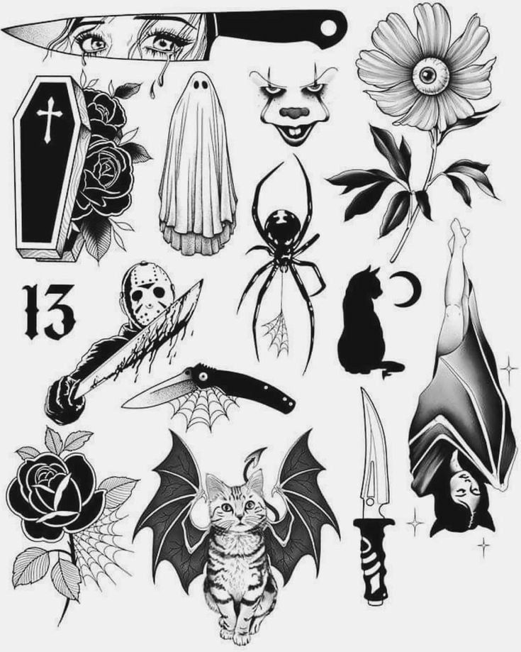 creepy tattoo ideas 0027