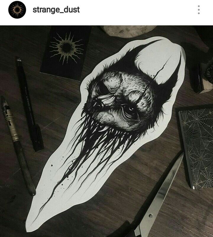 creepy tattoo ideas 0068