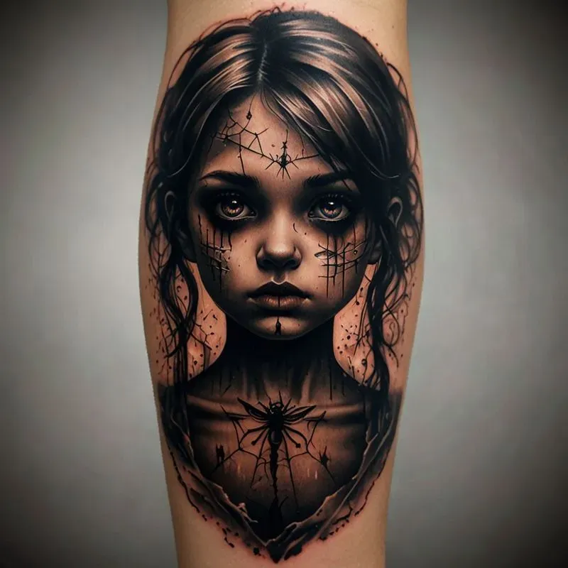 creepy tattoo ideas 0075