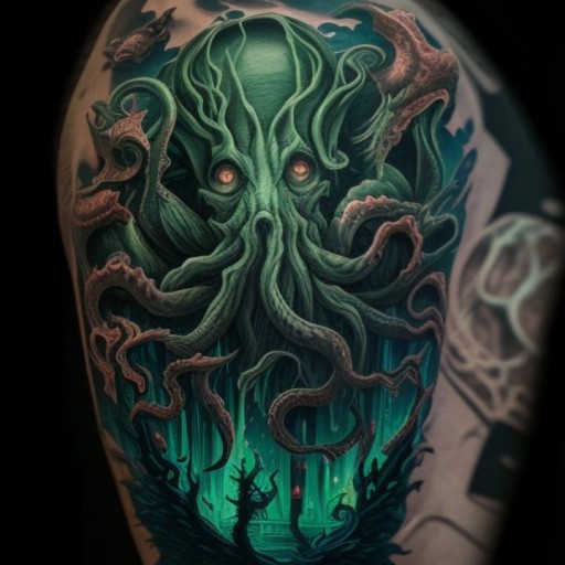 Cthulhu tattoo ideas for minimalists