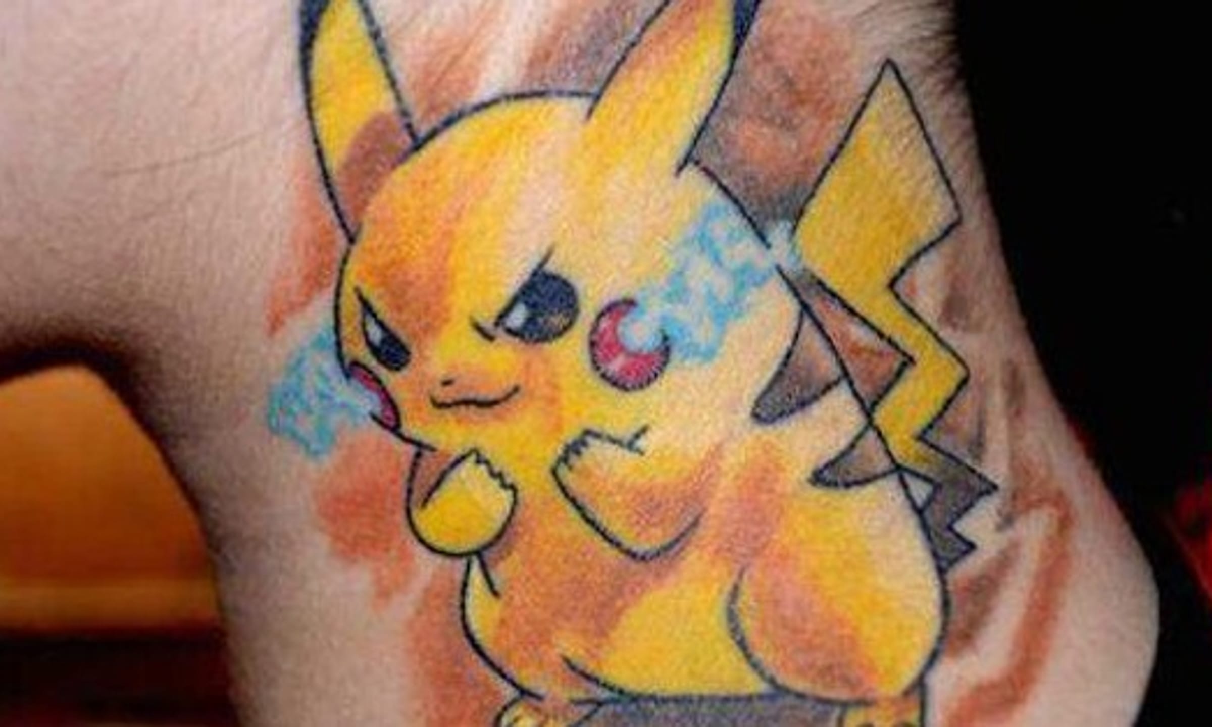 customized Pokemon tattoo creations