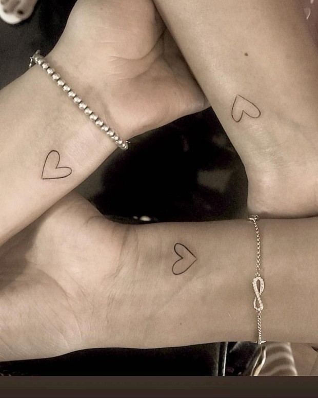 cute best friend tattoo styles