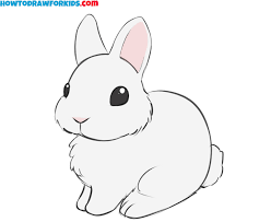 cute small bunny tattoo 0096