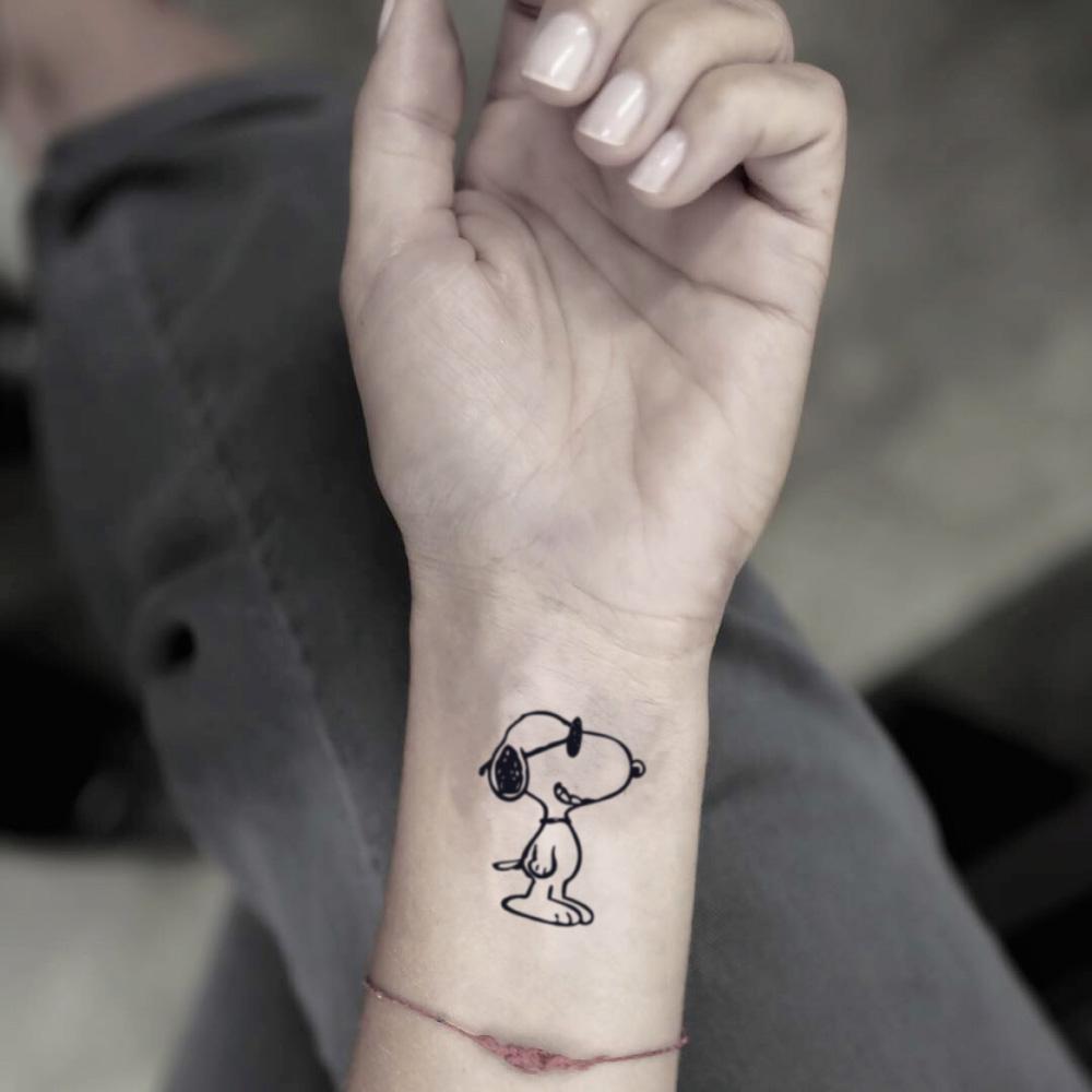 cute Snoopy tattoo concepts