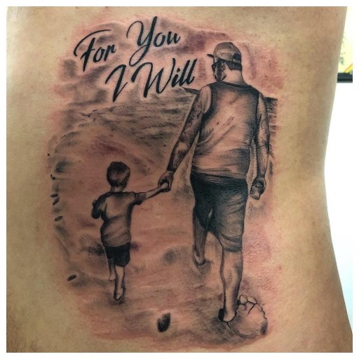 dad and son tattoo ideas 0042