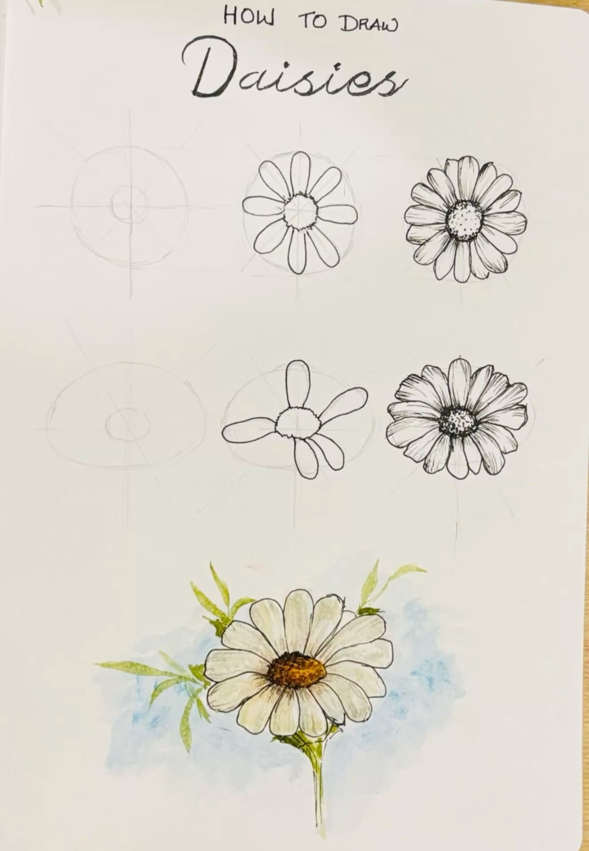 daisy tattoo designs for women