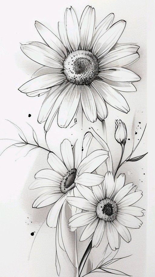 daisy tattoo ideas 0011