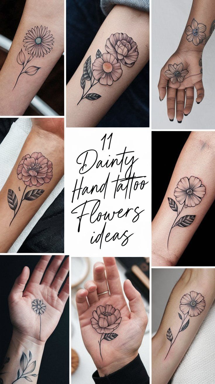 daisy tattoo ideas 0018