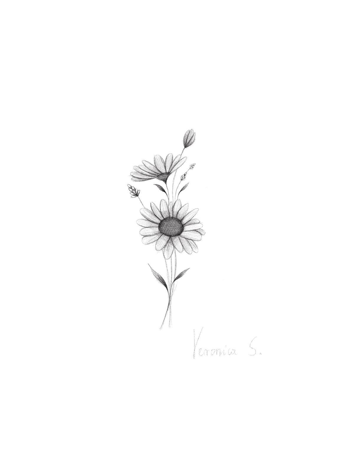 daisy tattoo ideas 0022