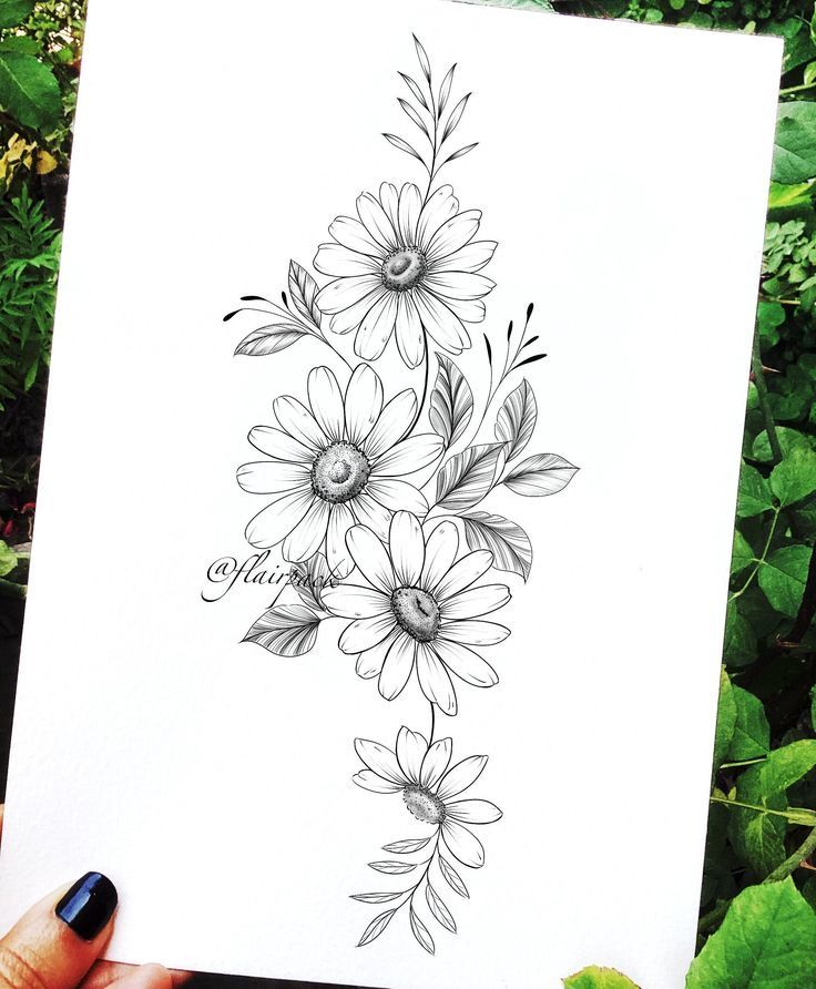 daisy tattoo ideas 0032