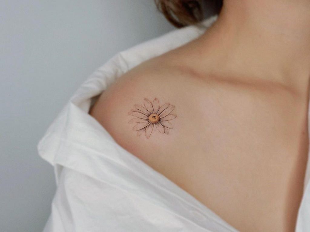 daisy tattoo ideas 0051