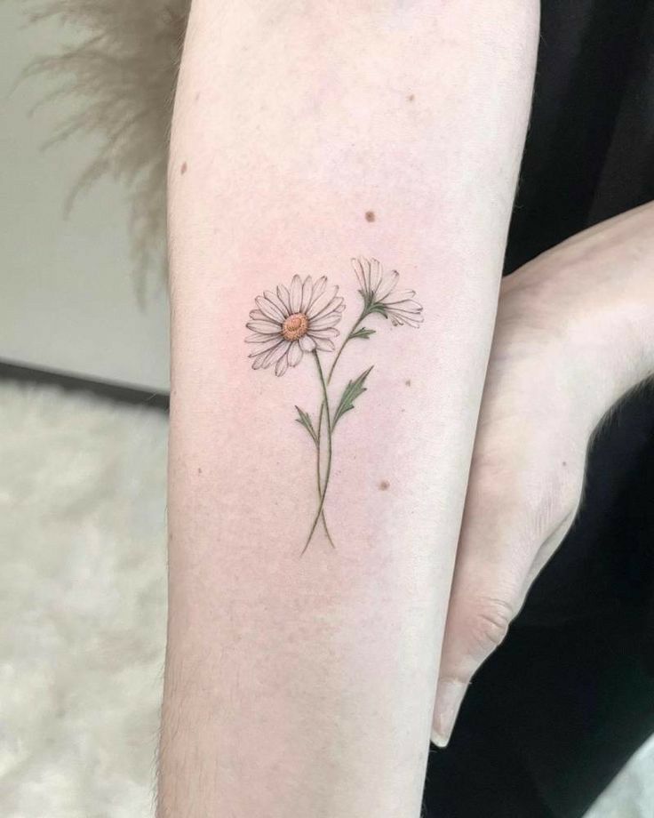 daisy tattoo ideas 0055