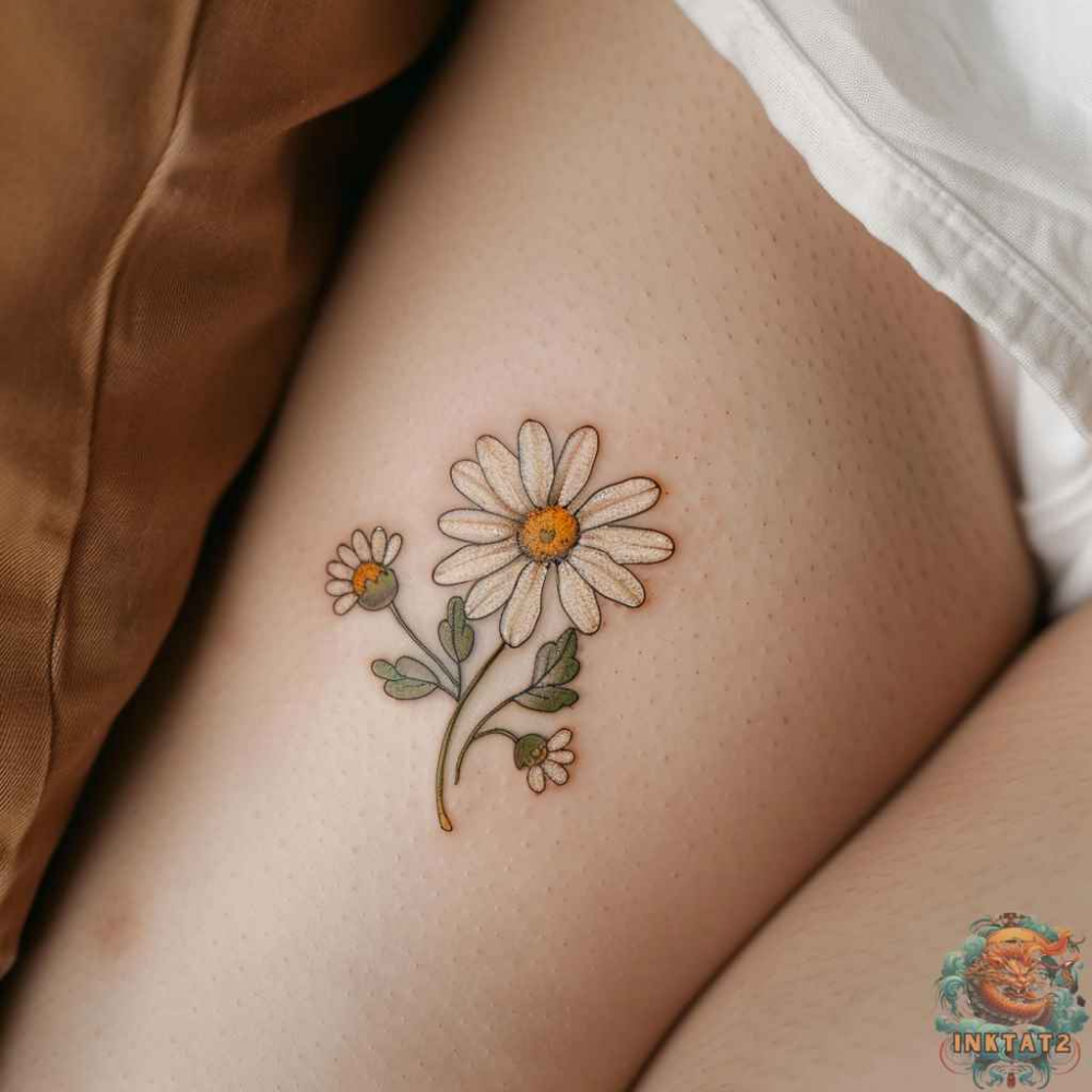 daisy tattoo ideas 0063