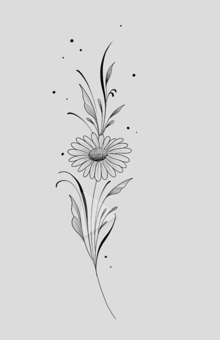 daisy tattoo ideas 0085