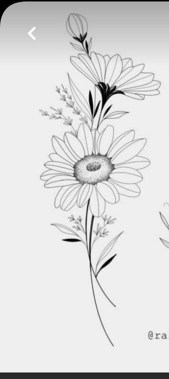 daisy tattoo ideas 0093