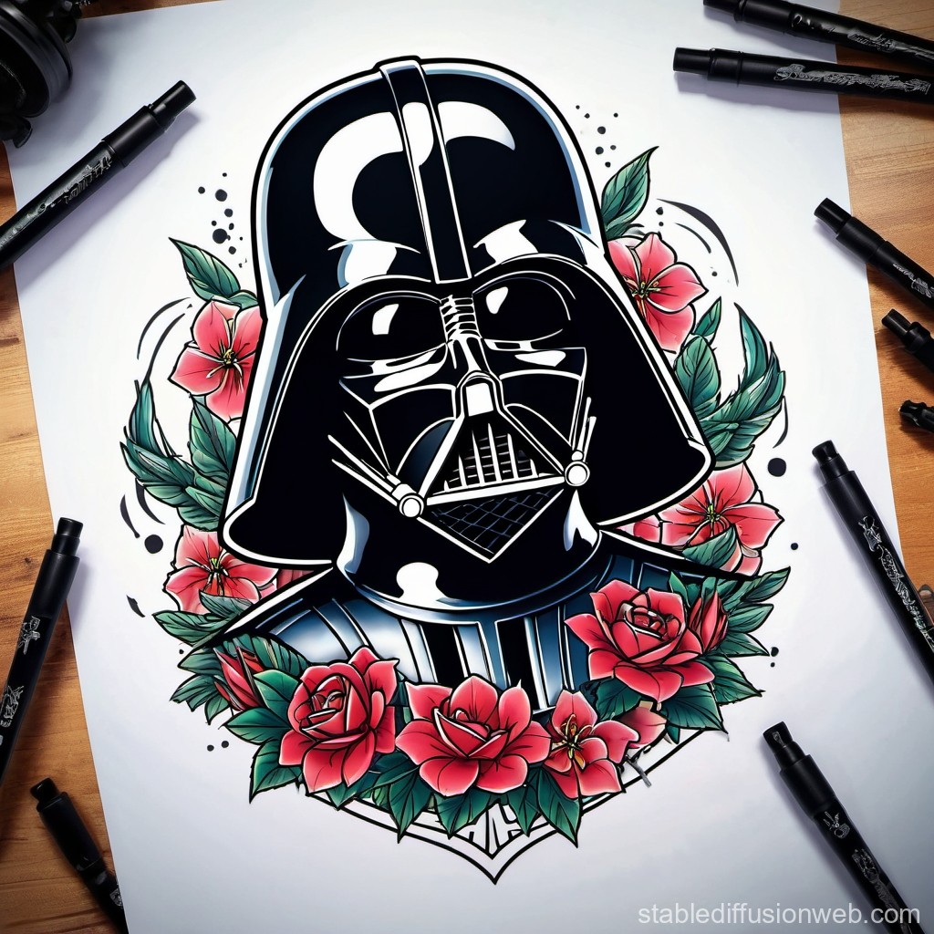 Darth Vader tattoo ideas 0012