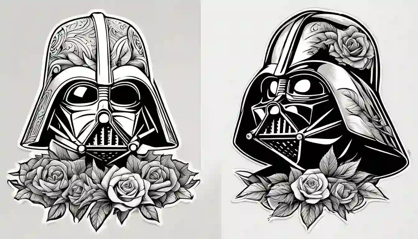 Darth Vader tattoo ideas 0013