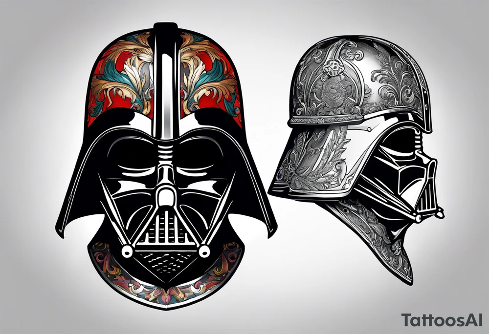 Darth Vader tattoo ideas 0058