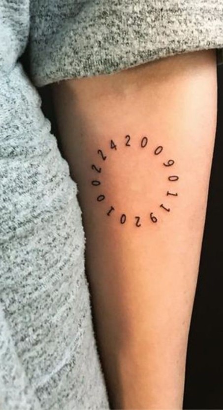 date tattoo ideas 0064