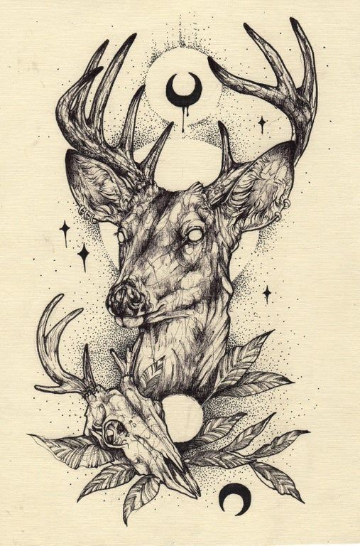 deer tattoo ideas 0019