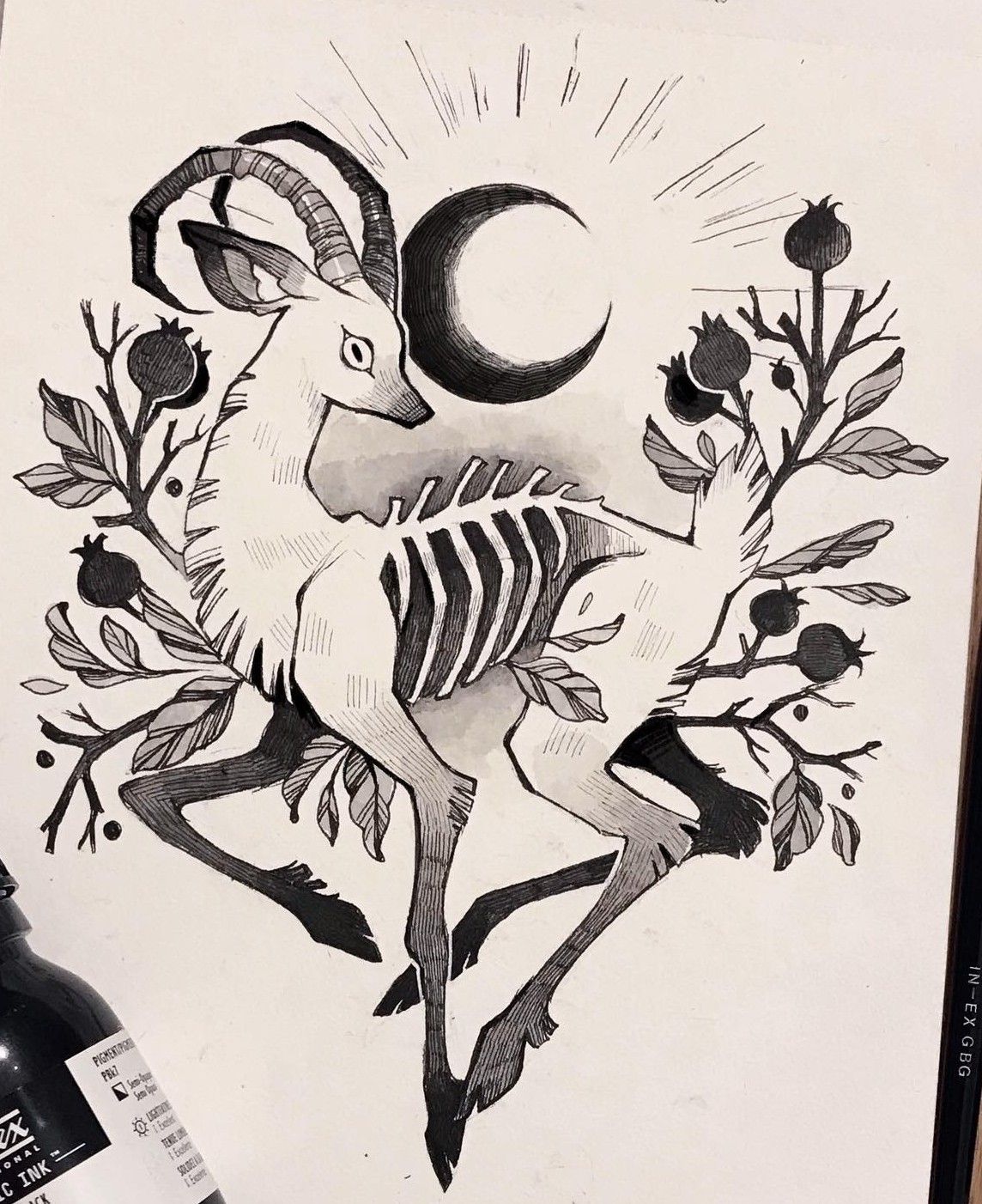 deer tattoo ideas 0026