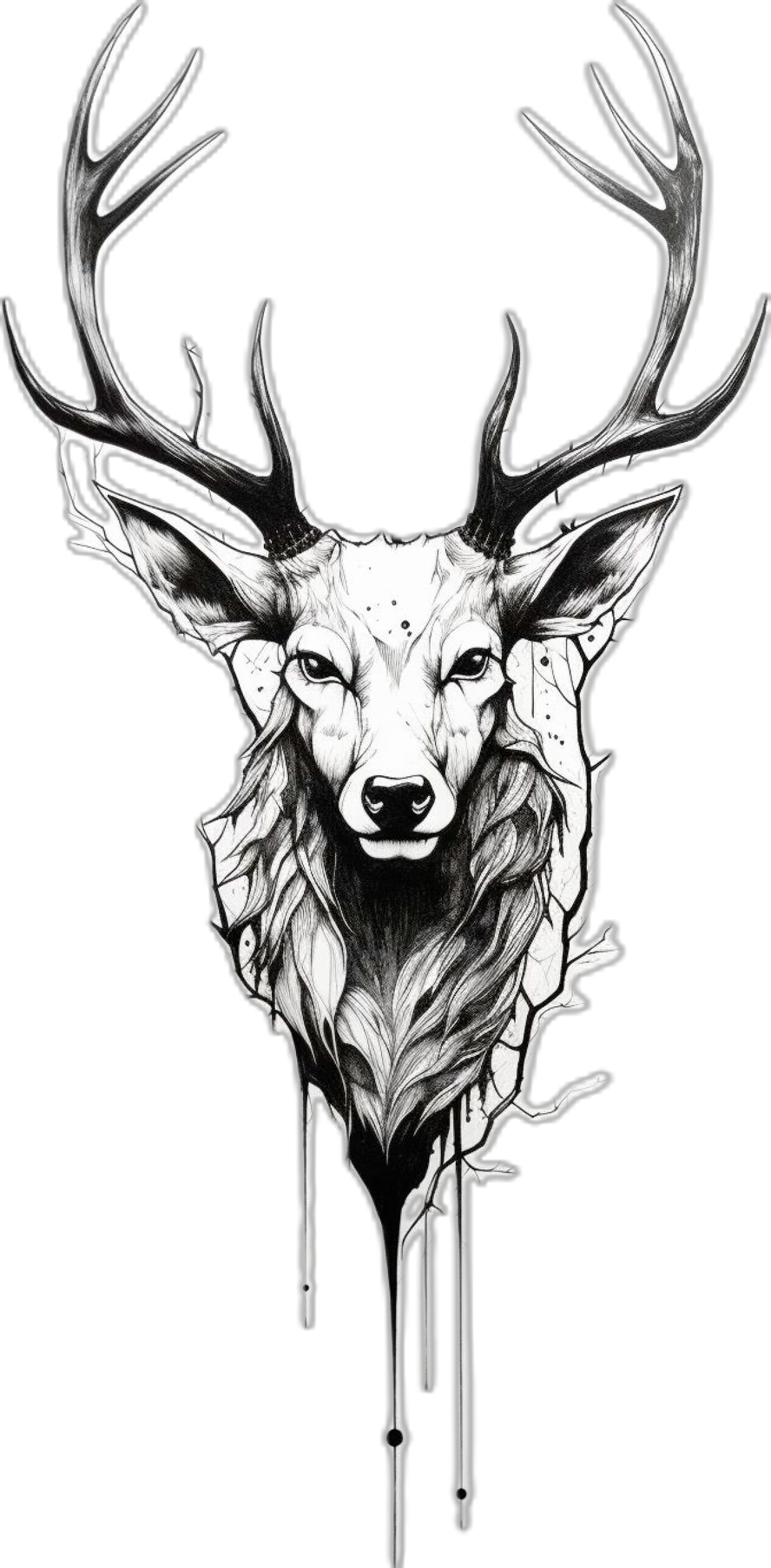 deer tattoo ideas 0033