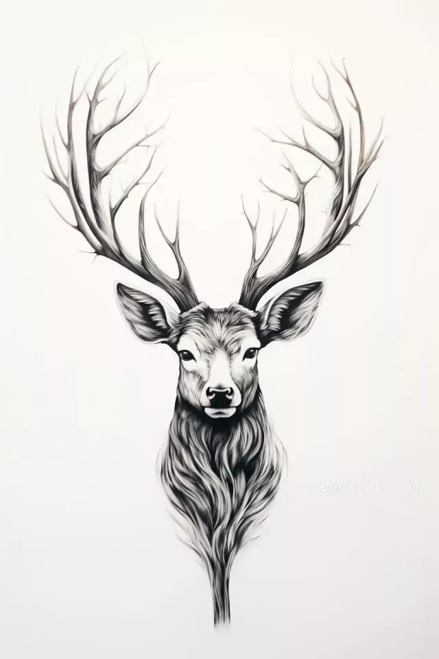 deer tattoo ideas 0063