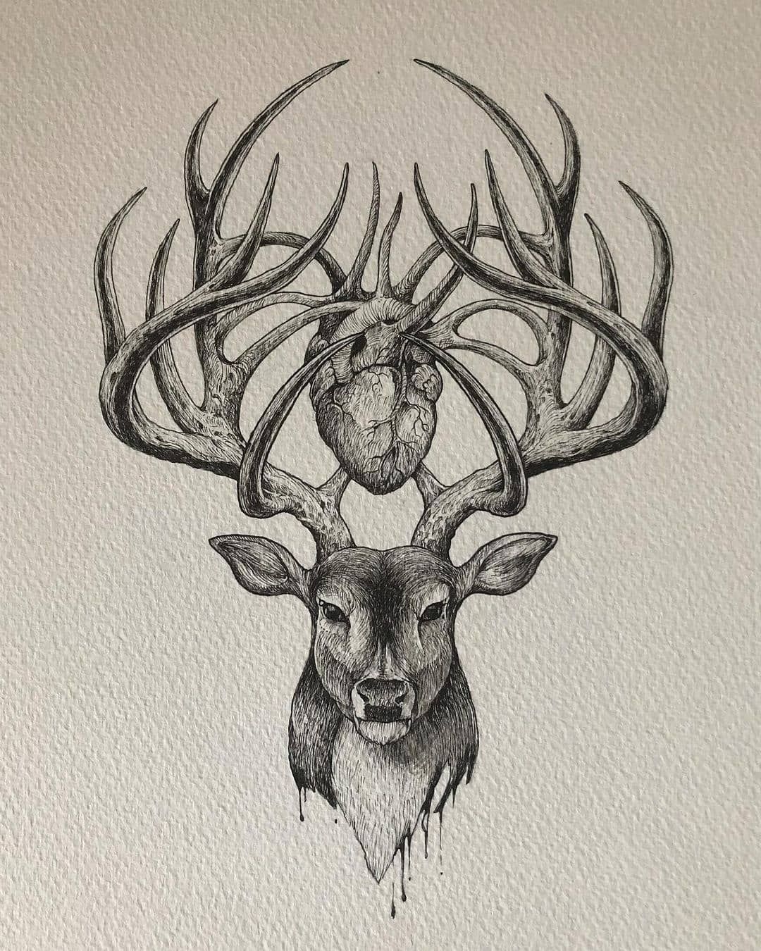 deer tattoo ideas 0074