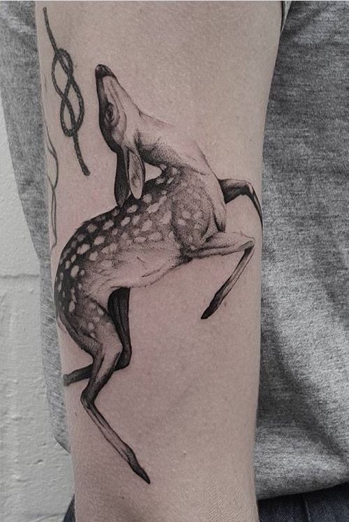 deer tattoo ideas 0083