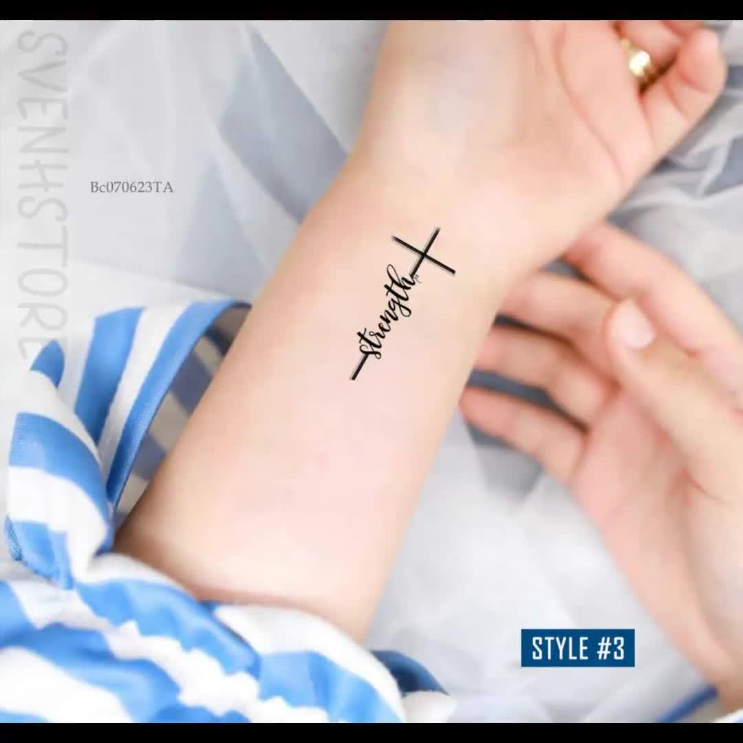 delicate Christian tattoo ideas for women