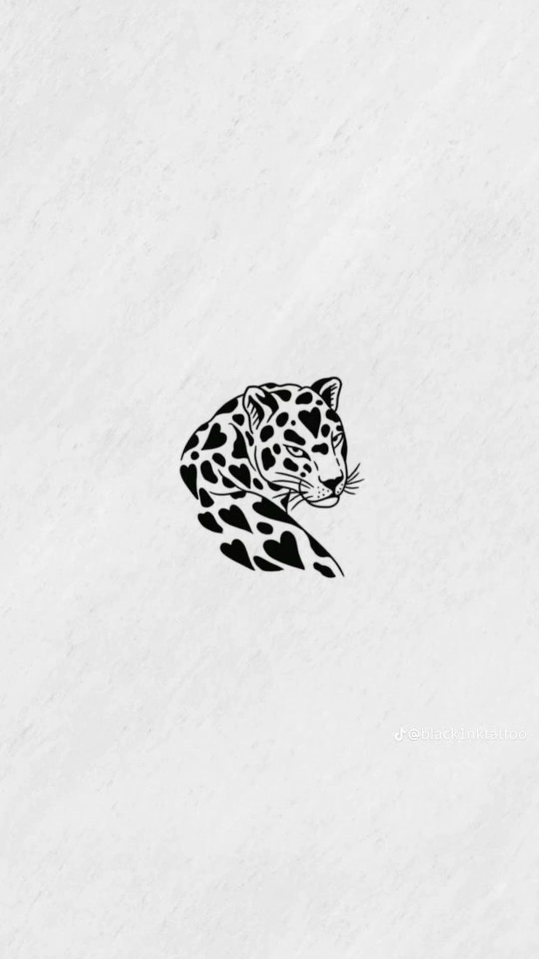 delicate leopard print tattoo patterns