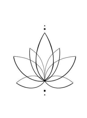 delicate lotus tattoo variations