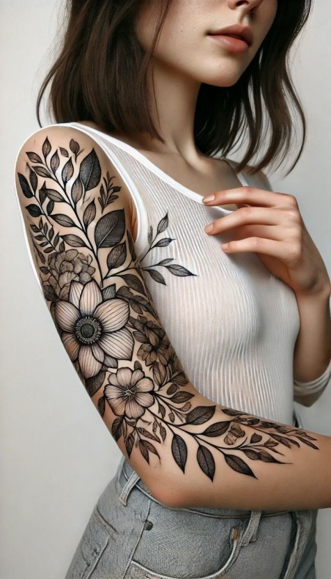 delicate modern tattoo ideas for discreet tattoos