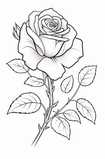 delicate rose tattoo concepts