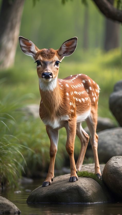 delicate small deer tattoo styles